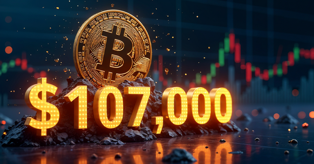 Bitcoin Breaks Above $107,000 as U.S. Dollar Weakens