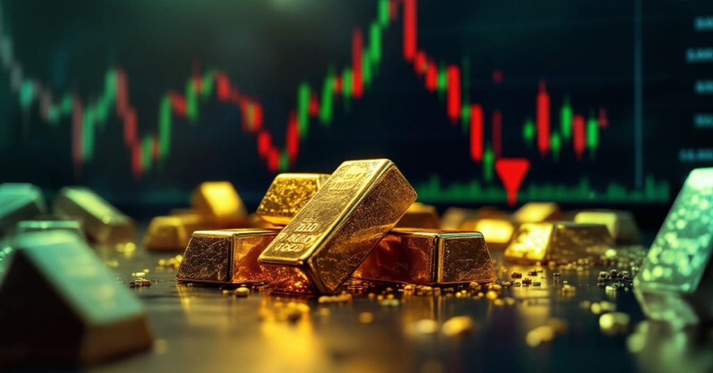 Gold Prices Drop Slightly After Nearing The $3,400 Level